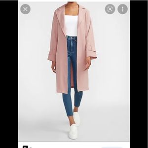 Soft Dolman Sleeve Trenchcoat